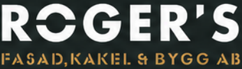 Logotyp för Roger's Fasad, Kakel & Bygg AB