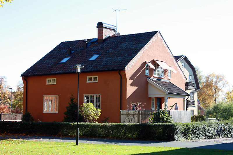 Fasadrenovering, putsad fasad.
