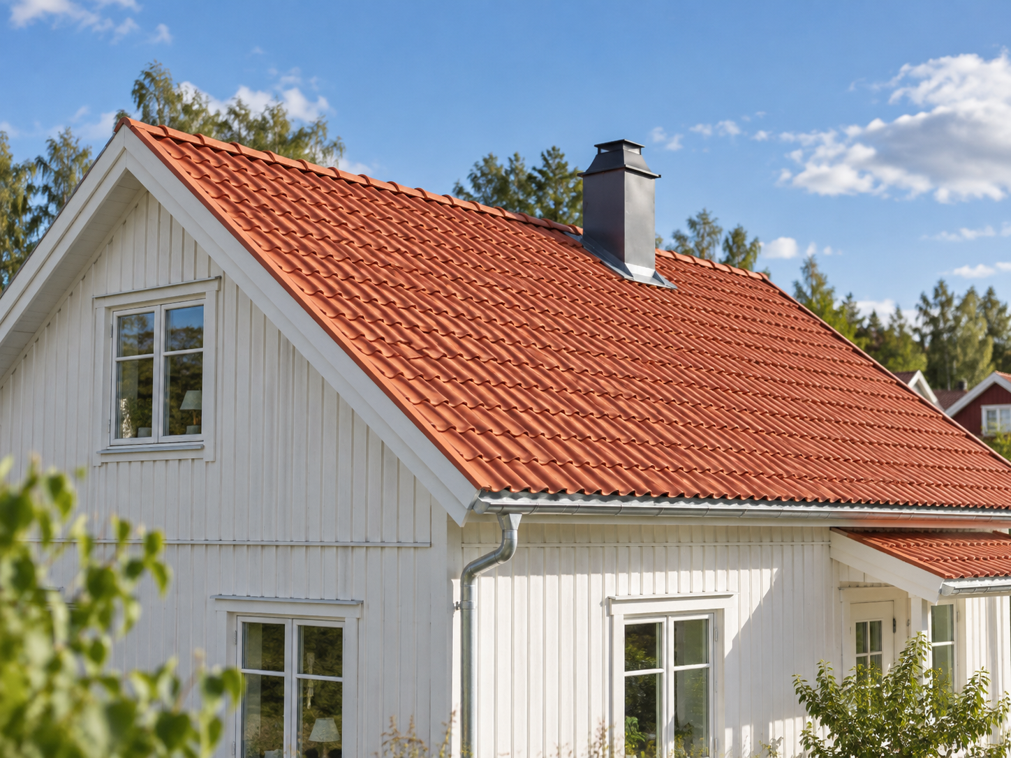 Takbyte i Eksjö med omnejd.